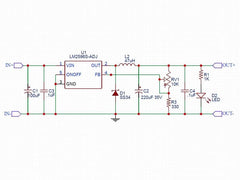 LM2596S Adjustable DC-DC Step-Down Module