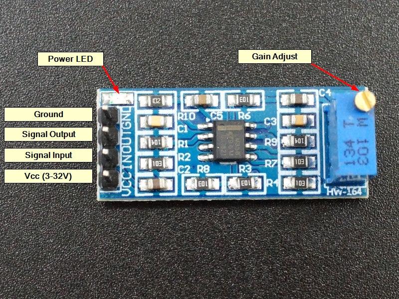 LM358 Operational Amplifier Module – Keszoox