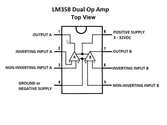 LM358 Dual Op-Amp