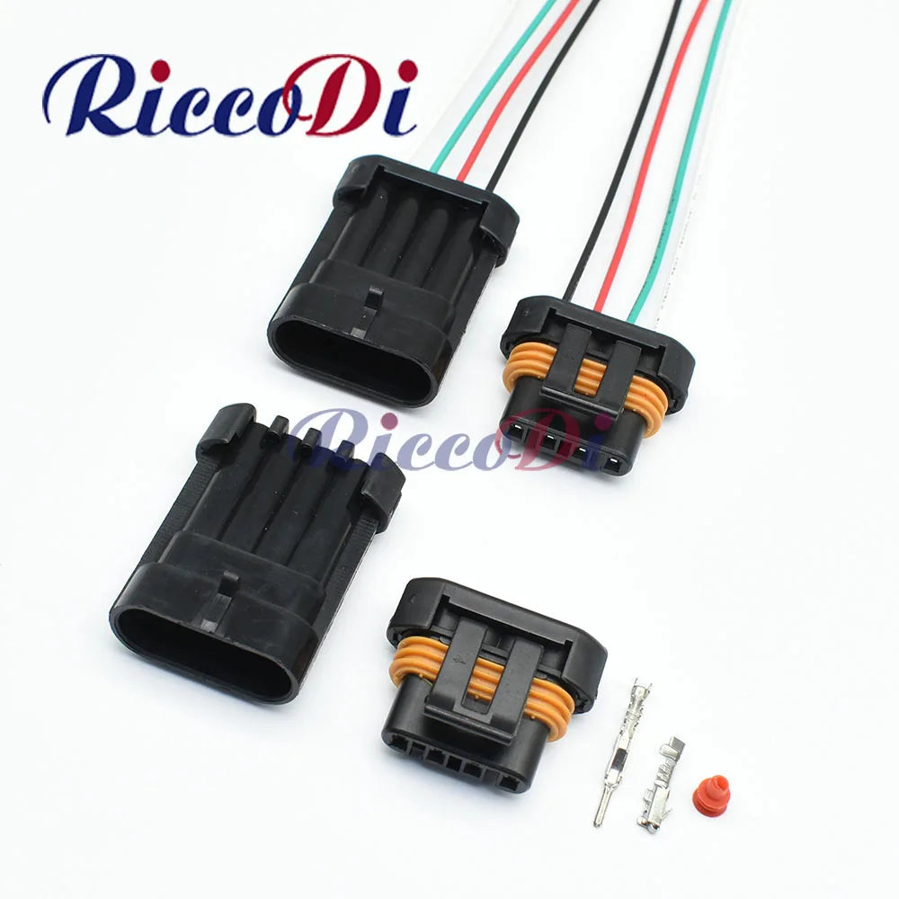 LS Series 4 Pin Alternator Connector Car Auto Oxygen Sensor Plug For H ...