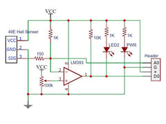 Linear Hall Effect Sensor Module