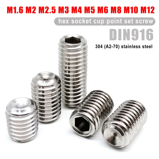 M1.6-M12_DIN916_hex_socket_Allen_cup_point_set_screw_grub_bolt_A2_304_stainless_steel