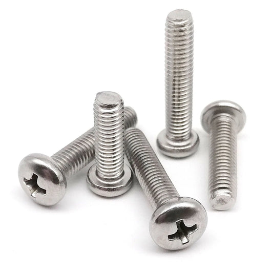 M1.6_M8_Stainless_Steel_Phillips_Pan_Head_Screws_GB818-85_Full_Size_Range