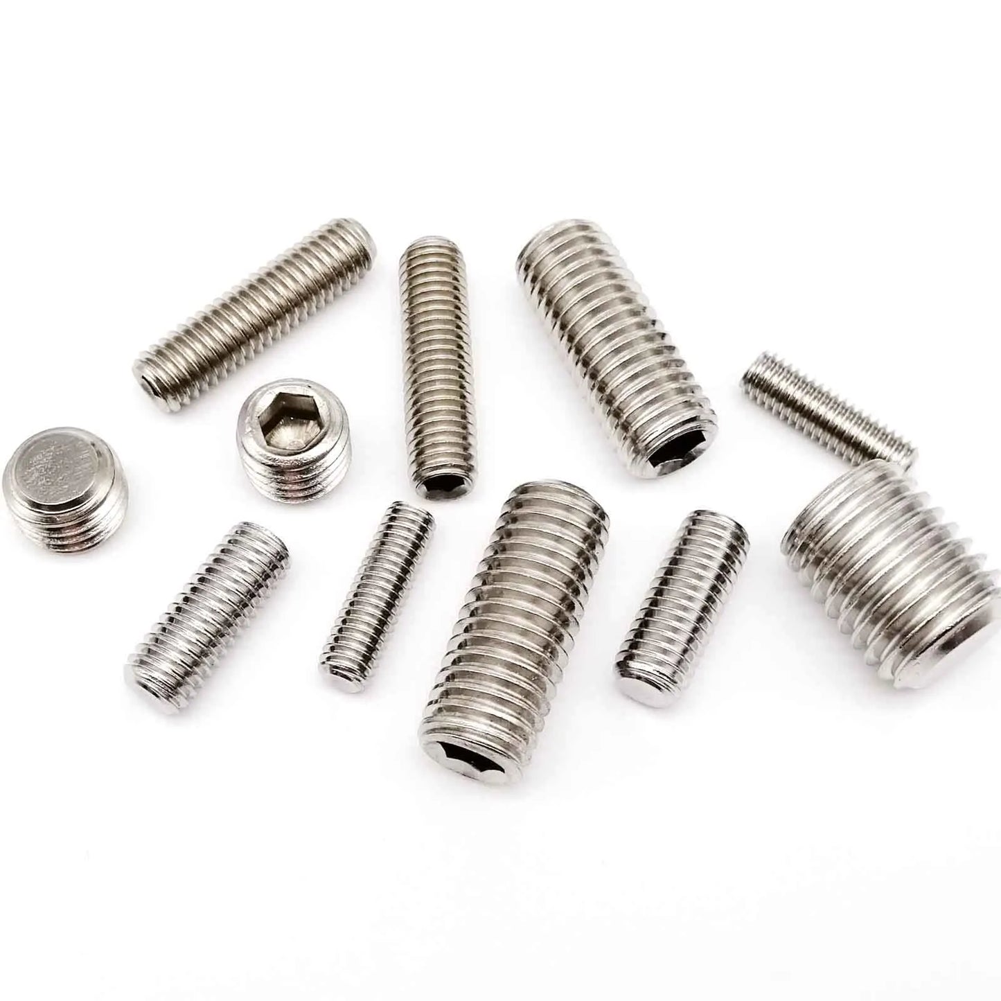 M2-M8_Allen_hex_socket_flat_point_set_screw_304_stainless_steel