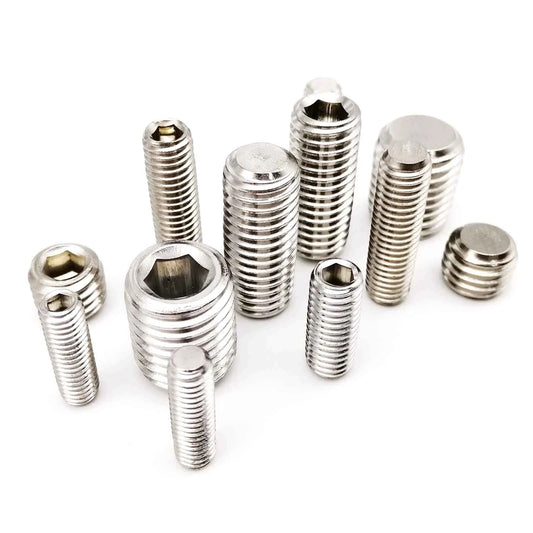 M2-M8_DIN913_304_stainless_steel_Allen_hex_socket_flat_point_grub_bolt_set_screw