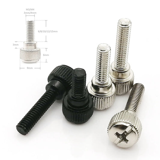 M3_M4_hand_tighten_thumbscrew_for_PC_computer_case_cover