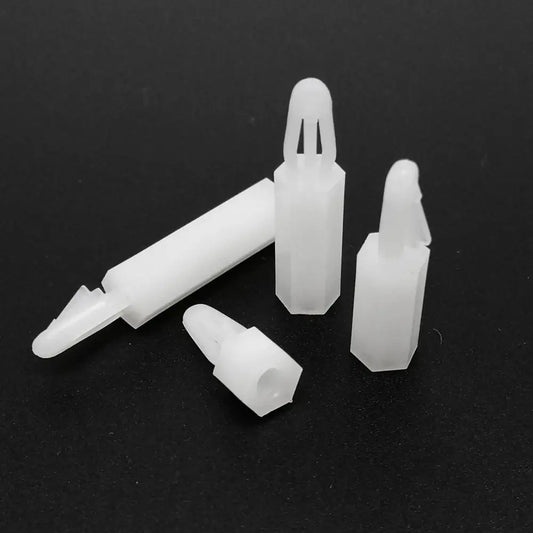 M3_hexagon_nylon_plastic_standoff_spacer_for_PCB_mounting