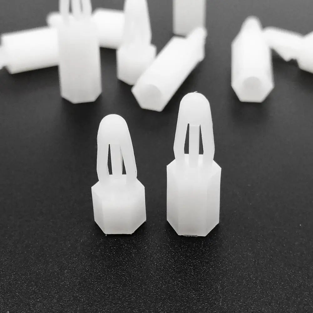 M3_nylon_snap-in_standoff_spacer_for_PCB_and_electronics_fixing