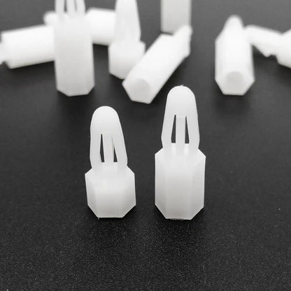M3_nylon_snap-in_standoff_spacer_for_PCB_and_electronics_fixing