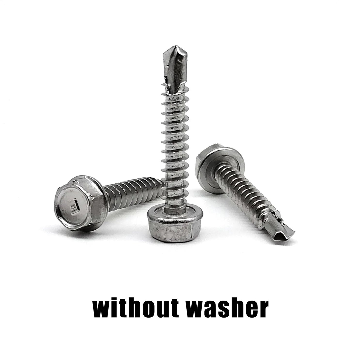 M4.2_M6.3_stainless_steel_hexagon_flange_head_self-tapping_screw_with_PVC_washer