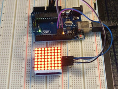 MAX7219 8×8 Dot Matrix Red Display Module Kit