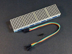 MAX7219 8×8 Dot Matrix (x4) Red Display Module