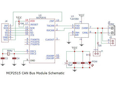 MCP2515 CAN Bus Interface Module