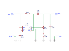 MT3608 Mini Adjustable DC-DC Boost Module