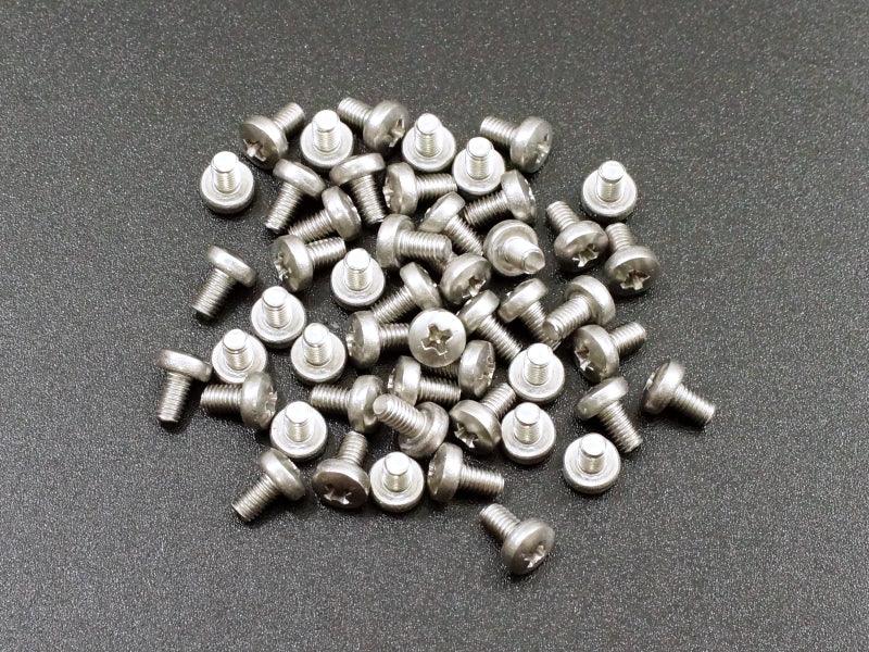 M3x5mm Phillips Pan Head Machine Screw SS (50-Pack)