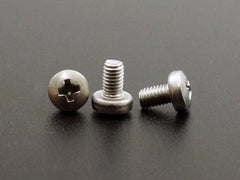 M3x5mm Phillips Pan Head Machine Screw SS (50-Pack)