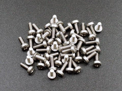 M3x8mm Phillips Pan Head Machine Screw SS (50-Pack)