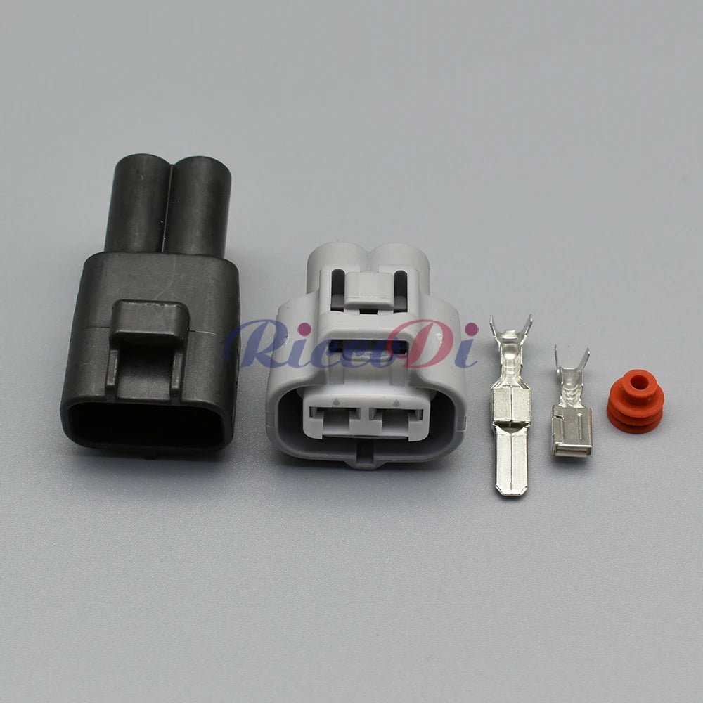 high-quality 2 pin male female hydraulic motor connector plug for secure electrical connections