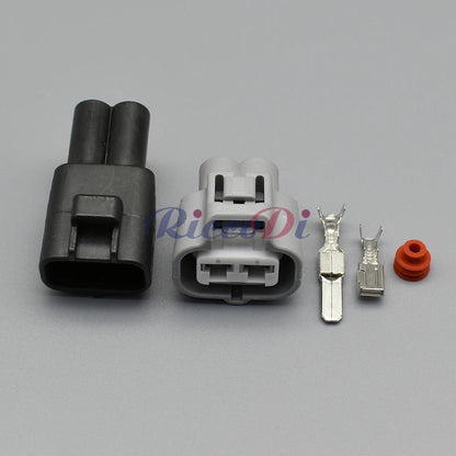 high-quality 2 pin male female hydraulic motor connector plug for secure electrical connections