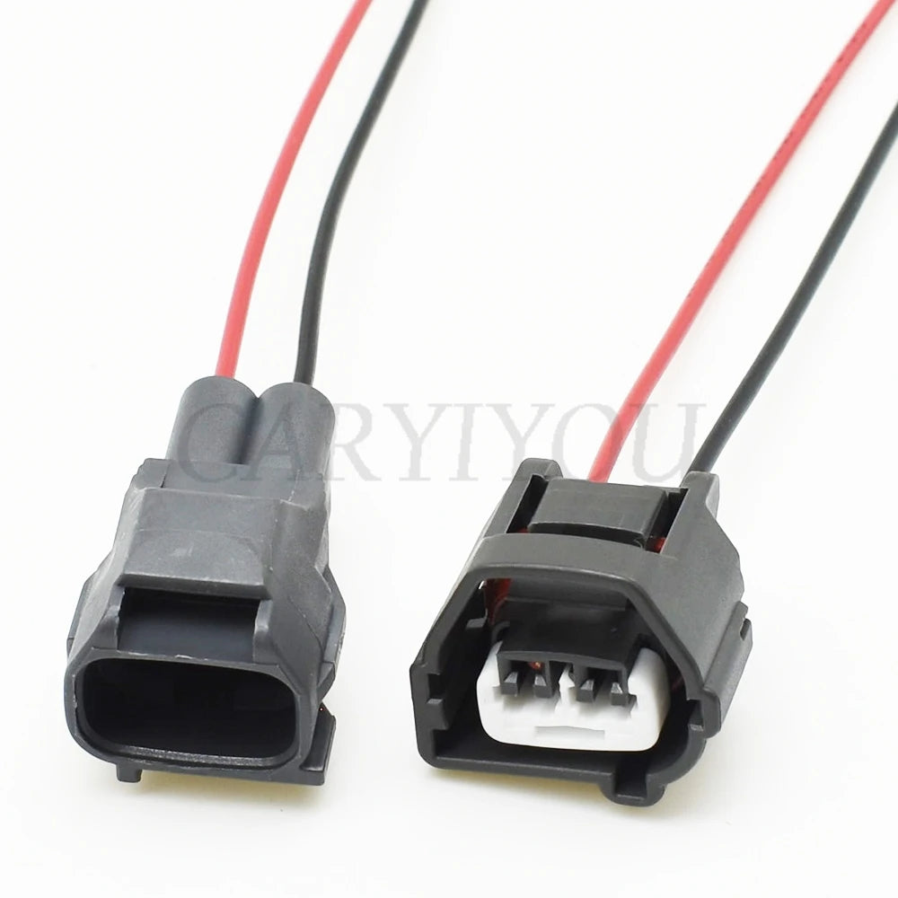 male and female automotive wire socket for crank sensor connections in Toyota and Lexus