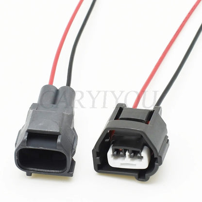 male and female automotive wire socket for crank sensor connections in Toyota and Lexus