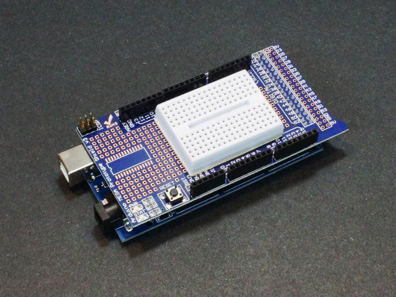 MEGA 2560 Proto Shield and SYB-170 Breadboard