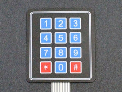 Membrane Keypad 4X3 Matrix