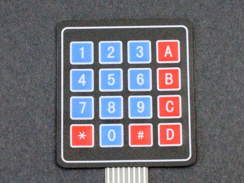 Membrane Keypad 4X4 Matrix