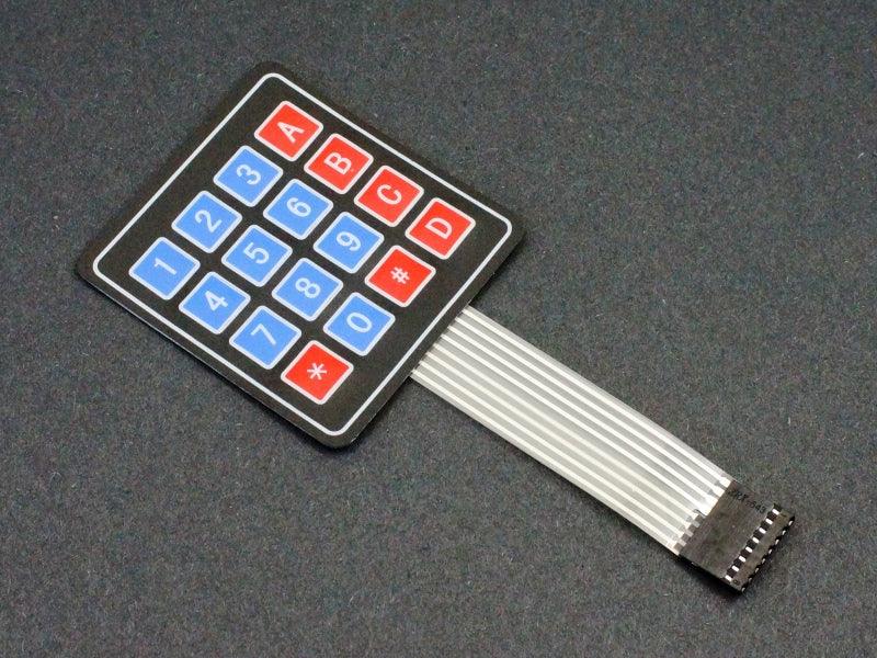 Membrane Keypad 4X4 Matrix