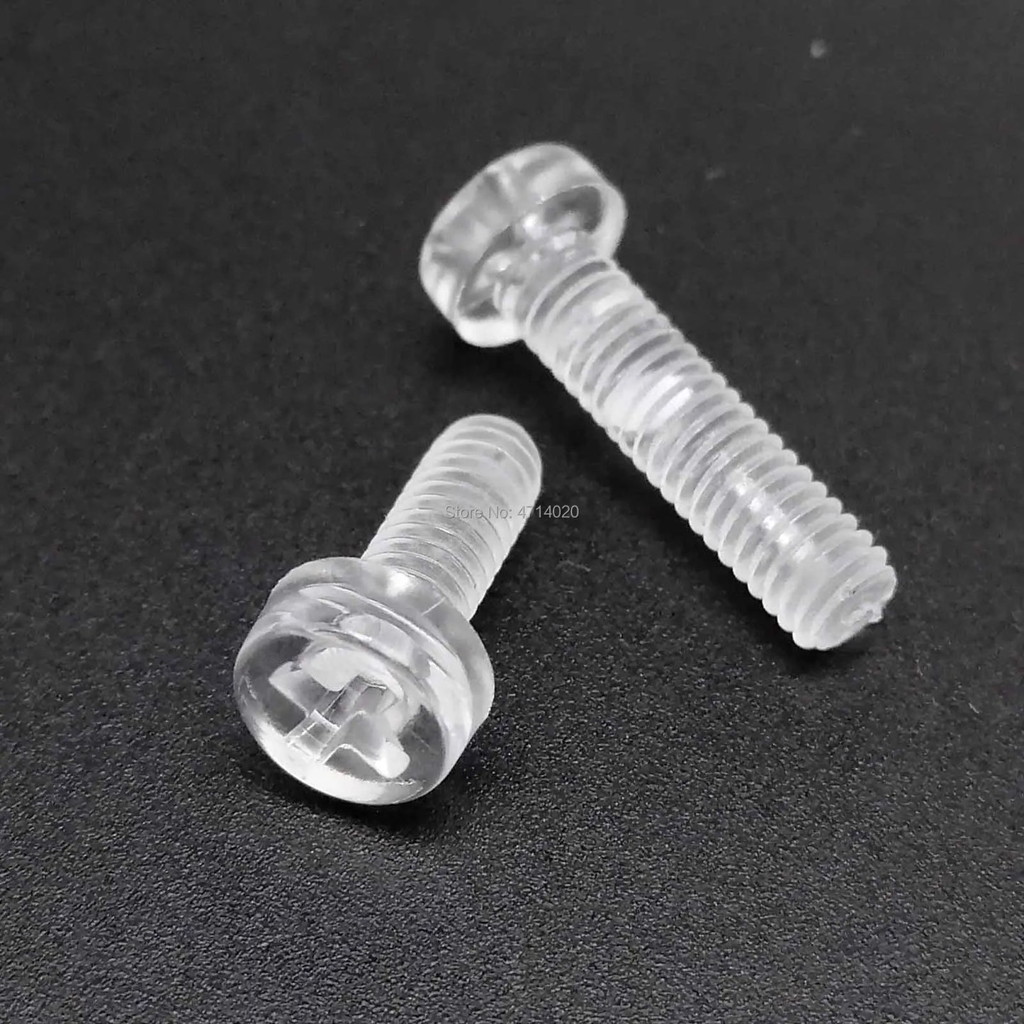 Metric_threaded_Phillips_round_head_screw_bolt_clear_acrylic_plastic_M3-M4