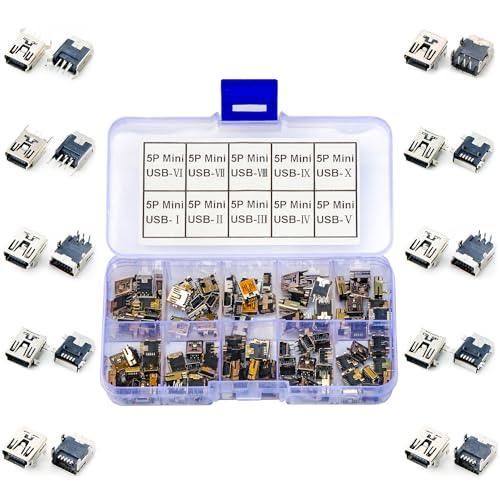 Mini USB Female Socket kit