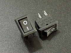 Miniature Rocker Switch SPST 1A (2-Pack)