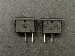 Miniature Rocker Switch SPST 1A (2-Pack)