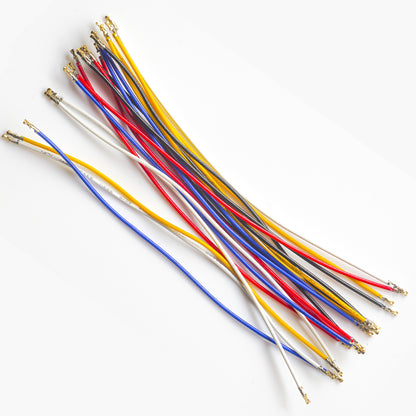 Molex 2.0mm Dupont Pre-Crimped Terminal both sided Cable (Without Connector), 24AWG UL1007 PVC