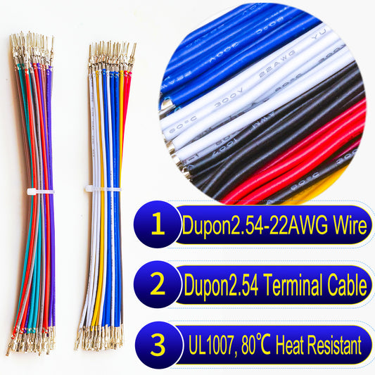 Molex 2.5mm Dupont Male to Female cable