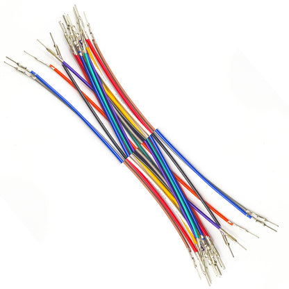Molex 2.5mm Dupont Male to Male Pre-Crimped Terminal Cable (Without Connector), 22AWG UL1007 PVC