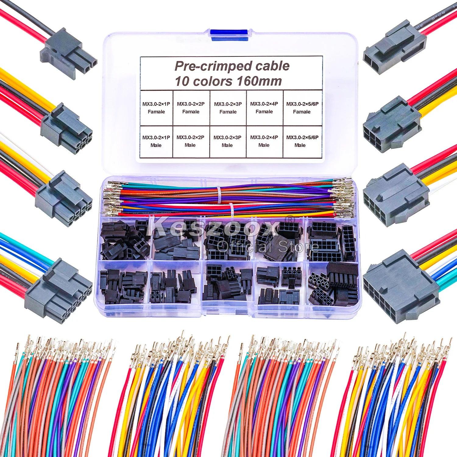 Molex Connector Male Female Connectors kit-4