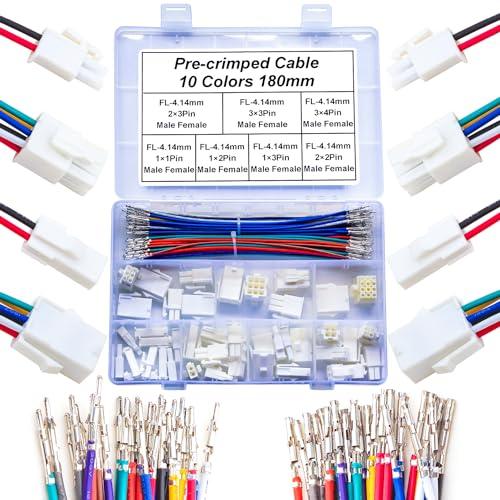 Molex_FL4.14mm_Male_Female_Connectors_and_20AWG_Cable