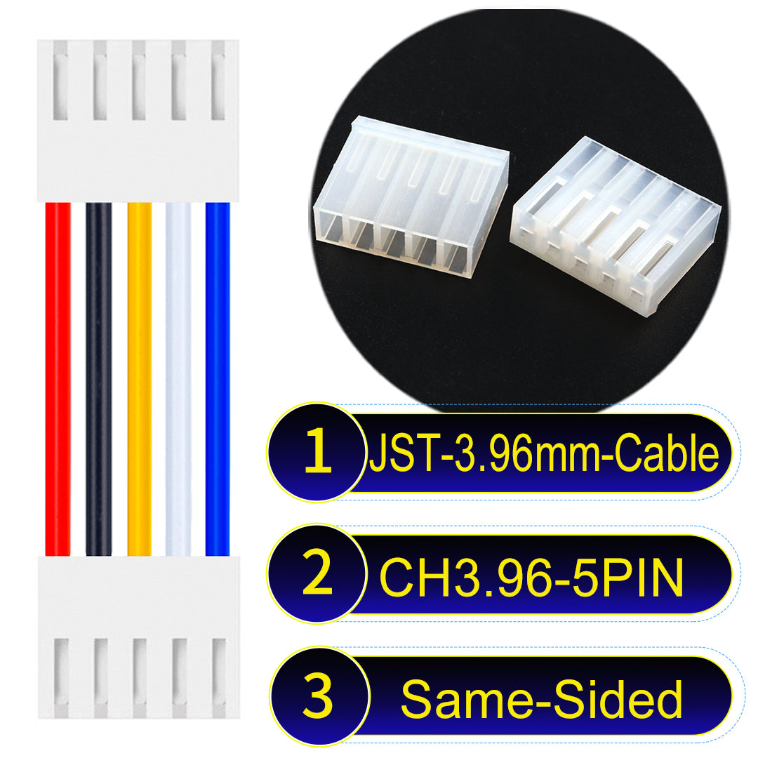 Molex KK3.96mm 5Pin Same-Side-Head UL1007 PVC Cable offers durability and versatility for electrical connections.