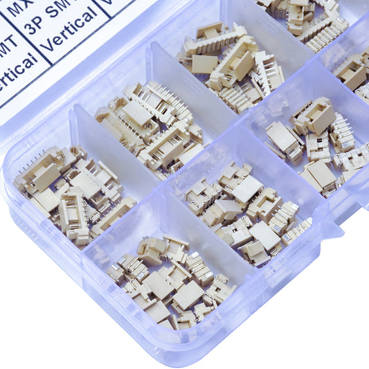 Complete Molex MX1.25mm SMT vertical socket kit designed for compact PCB and electronics applications