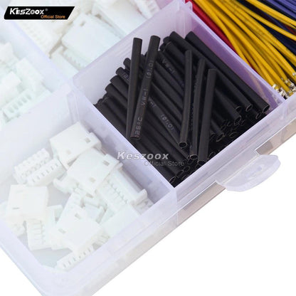 Close-up of Molex male connector with pre-crimped wire