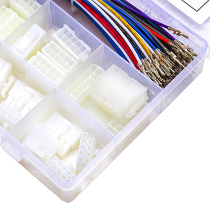 Example application of Molex Mini-Fit Jr 4.2mm male to female extension cables in electronic projects