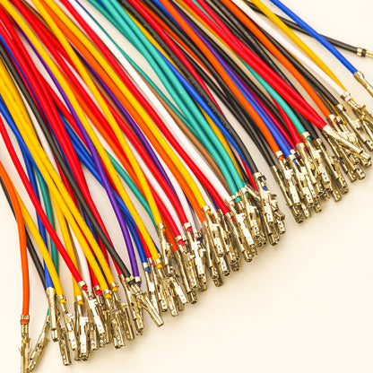 Molex Mini-Fit Jr 4.2mm pre-crimped terminal Female single-head wire