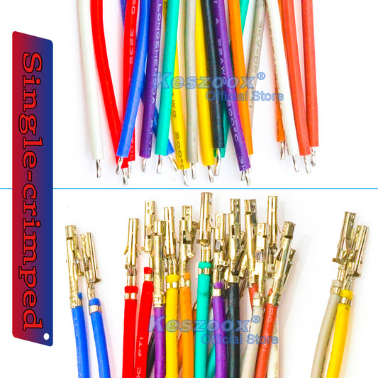 Molex Mini-Fit Jr 4.2mm pre-crimped terminal silicone Male single-head cable