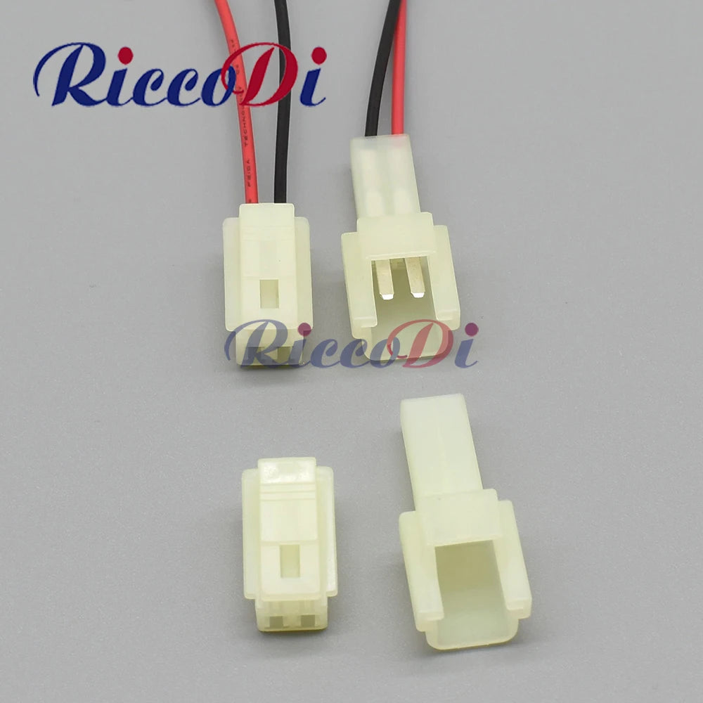 2 pin HM Series 090 female male electrical plug for motorcycle wiring harness