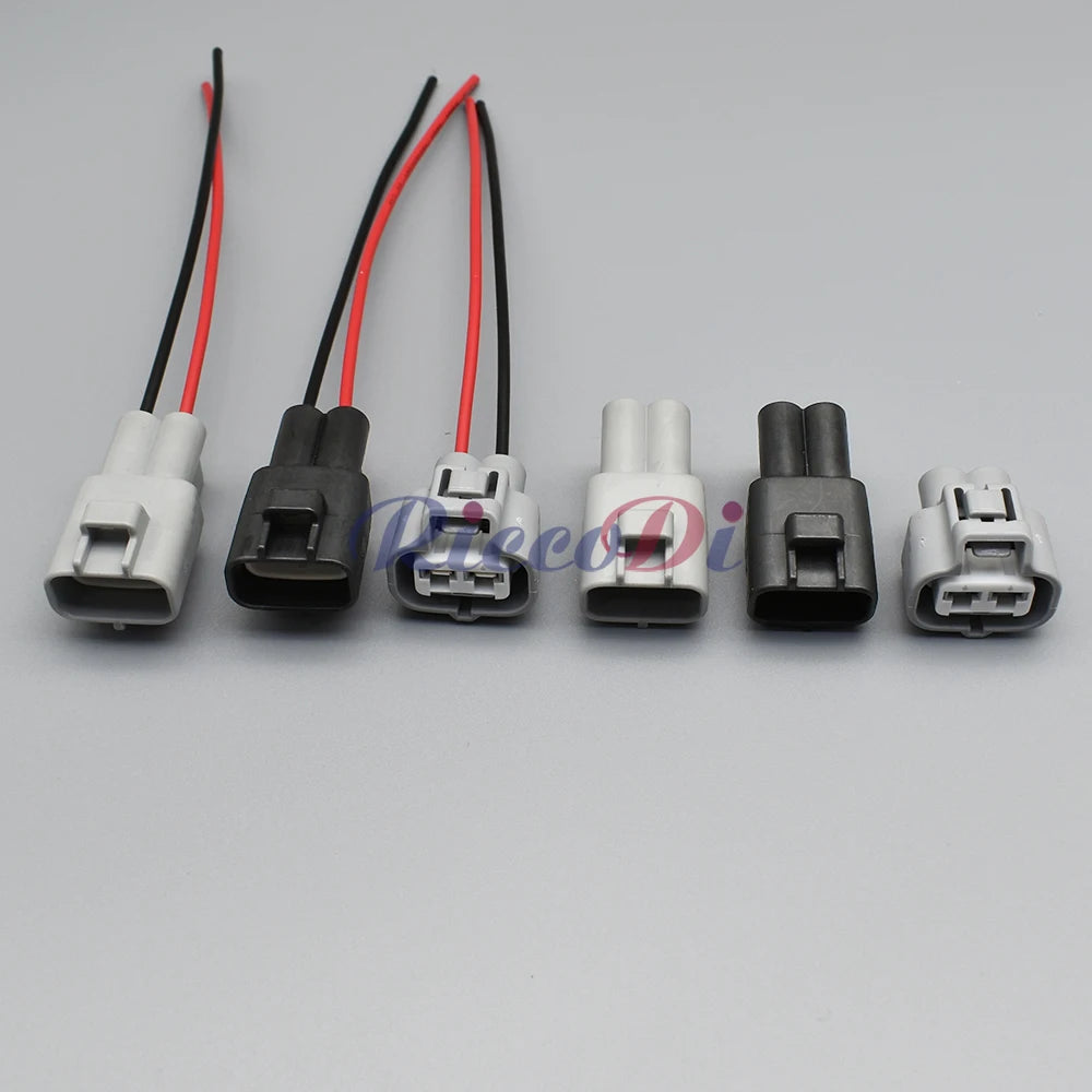 versatile 2 pin connector plug for hydraulic motor circuits, compatible with 6188-0259 and 6189-0425 Toyota parts