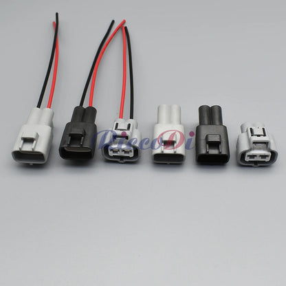 versatile 2 pin connector plug for hydraulic motor circuits, compatible with 6188-0259 and 6189-0425 Toyota parts