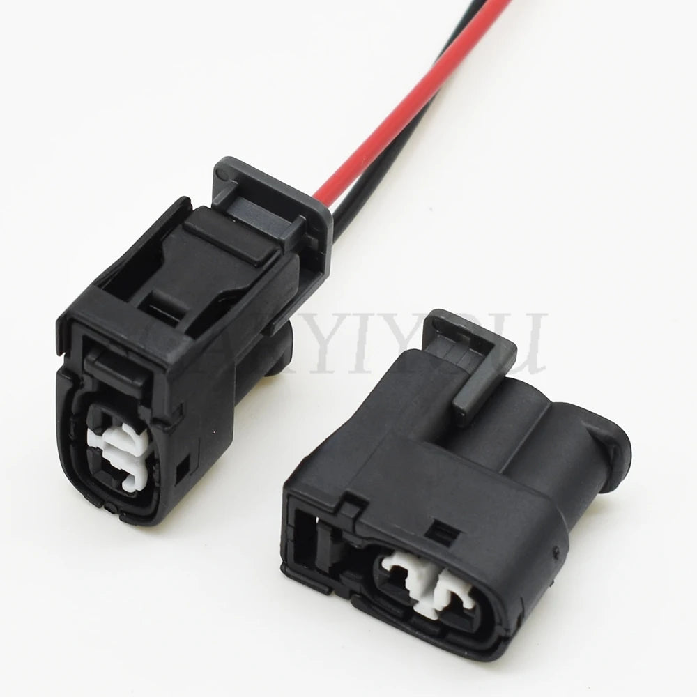 versatile 2 pin automotive injector plug suitable for EU260, 2JZ-GE, SC300, RX, and Matrix engine systems