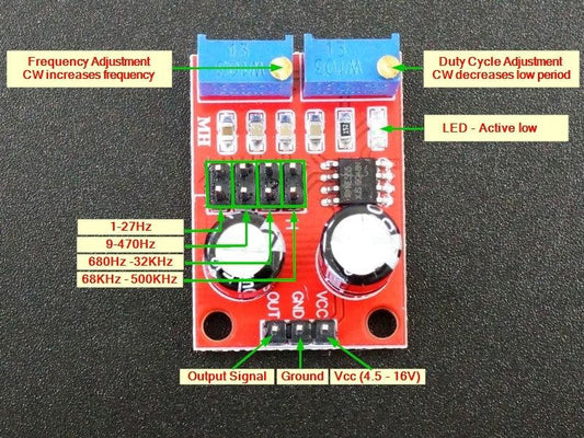 NE555 Timer Module