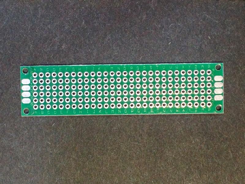 PCB, 2 x 8 cm Universal Prototype Board